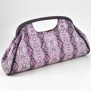 Animal Print Clutch Evening Bag
